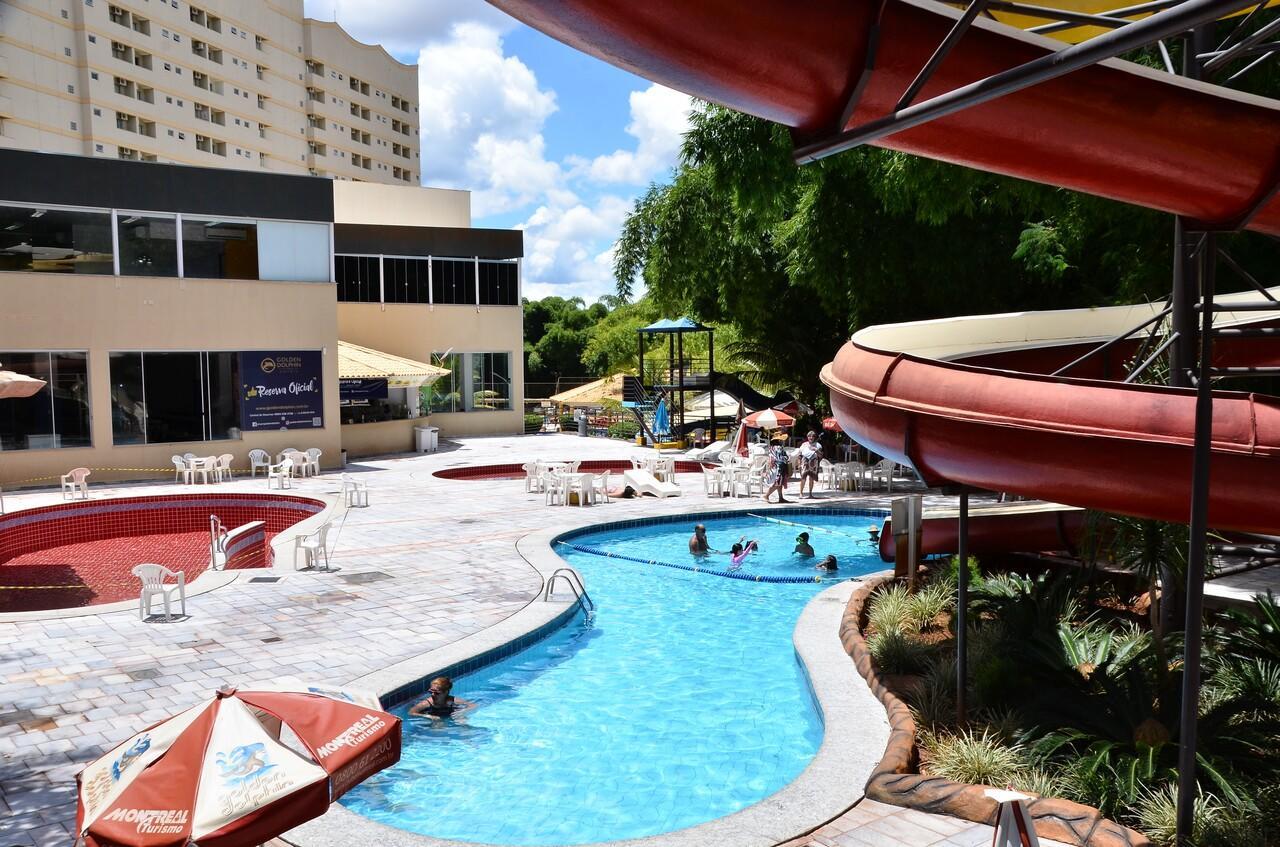 קאלדס נובאס Apartamento Golden Dolphin Grand מראה חיצוני תמונה
